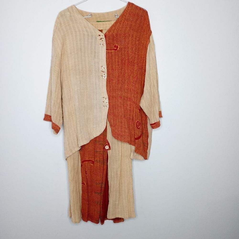 Vintage Kusnadi top and skirt set
